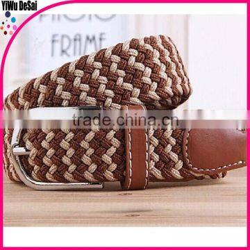 New style fabric woven belt man belt woman belt leisure belt