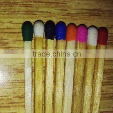 colored head match sticks in bulk