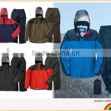 Newest outdoor sports windbreak rainsuit