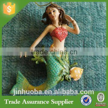 Beautiful Brunette Mermaid Princess Ornament Souvenir Gift