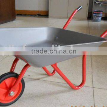 Children wheelbarrow WB0100 with metal tray