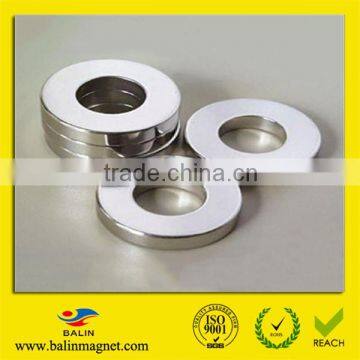 Permanent axially magnetized ring magnets