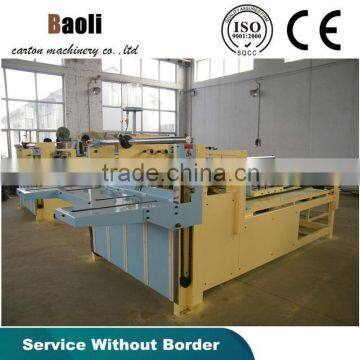 Semi-auto carton glue machine/Carton box forming machine