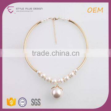 N74451I01 STYLE PLUS Shiny Gold Plate Latest Design Pearl Necklace Clasps for Pearl Necklace photo-2