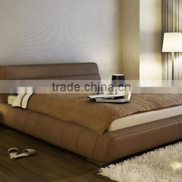 Foshan new design leather bed