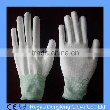 13Gauge Black PU Coated Nylon Gloves,Black Nylon Working PU Gloves,PU Safety Hand Gloves Quality Choice photo-6