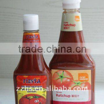 Tomato ketchup In Plastic Bottle