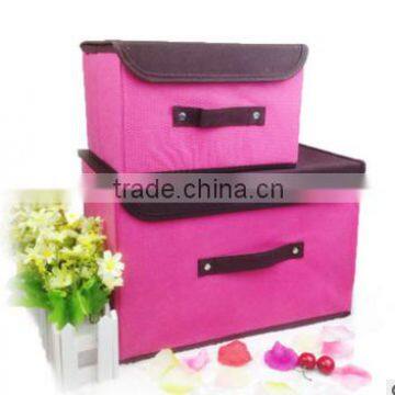 Hand-made Fabric Storage Box Set for Packing photo-5