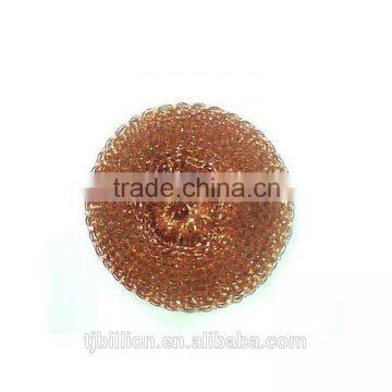 2016 newest fashion comfortable copper coated scourer made in china