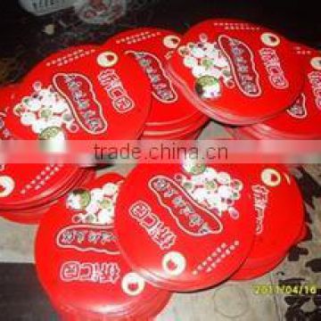 Paper Bowl Aluminum Foil Lid For Instant Noodle