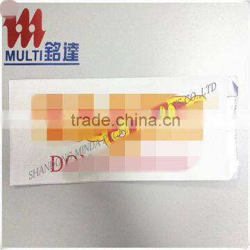 Manufacturer Supplier Stripe White Kraft Paper Bag photo-4