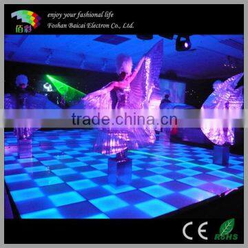 Wedding decoration LED dancing floor with wifi/DMX/wireless remote