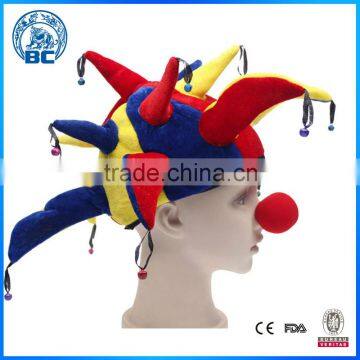 Wholesale All Saints' Day Funny Joker Halloween Clown Hat photo-4