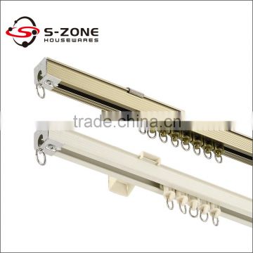 Silding curtain track runners