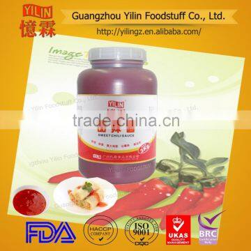 3kg Thai Sweet Chili Sauce manufacturer china hot sale product