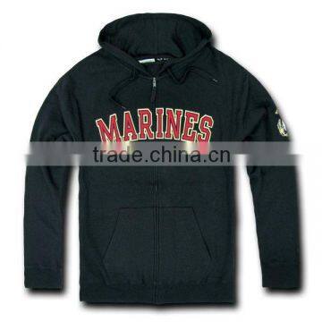 Printed Black Casual, Stylish Hoodies for Men