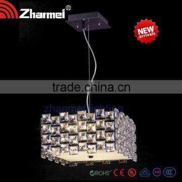 Square Crystal Pendant Lamp,Crystal Light