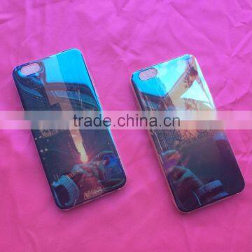 2016 most popular parttern waterproof Mobile Phone Cases for iphone 6 and Customize TPU shockproof Cell Phone Cover for iphone