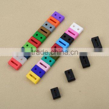 16 18 20 22mm Casi Watch Strap Silicone Keeper Retainer Loop Hoop Rubber Retaining Ring photo-4