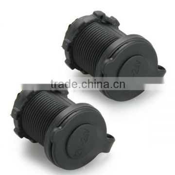 automotive car cigarette lighter socket with cap