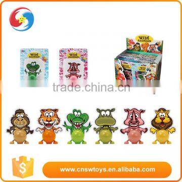 new style promotional toy EVA windup jumping animal toys