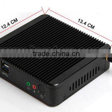 Intel Bay Trail J1800 Processor Fanless ITX Computer Case Mini PC Barebone System Windows Ubuntu WiFi 2 Ethernet Lan HTPC HDMI photo-5