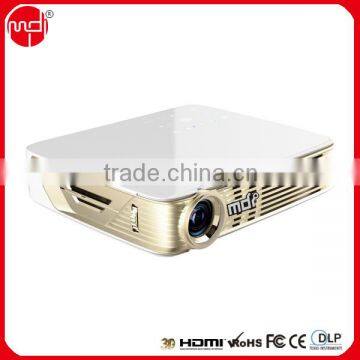 Hot selling 1080p LED Projector with HDMI VGA AV RJ45 TF card DLP Mini LED 3D Projector