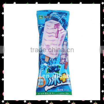 Frozen ice cream plastic packing bag