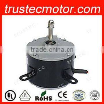 Electric AC fan motor for evaporative conderser