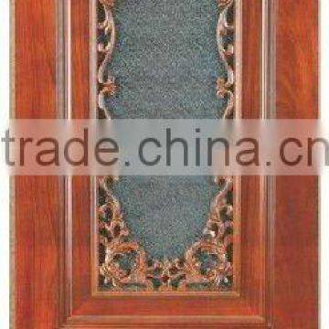 Tempered glass door for restaurants rooms