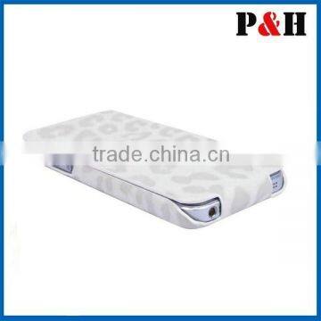 Smooth Surface Protective New Case for Iphone Leopard Flip pu Leather Case Cover photo-6