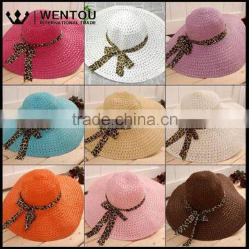 Fashion Women Summer Hollow Beach Straw Sun Hat