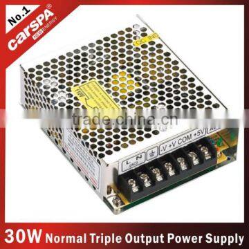 30W Triple output switching power supply (T-30W)