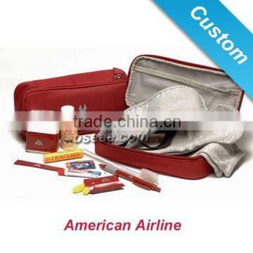 Travel gift set sleeping comfort kit for airline airplane Logo customized