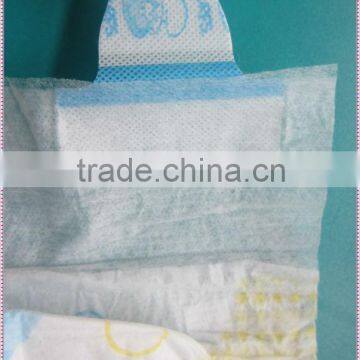 Cloth-like Diaper Factory in China Diapers with Magic Tapes and Elastic Band B grade diaper