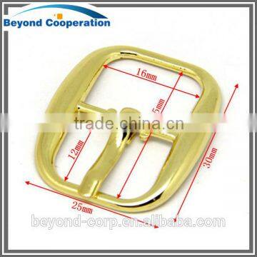 16 MM men shoes buckle triple bar buckle brass plated