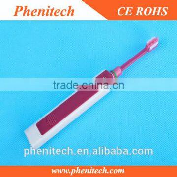 Tooth whitening rechargeable brand name sonic electronic toothbrush with travel