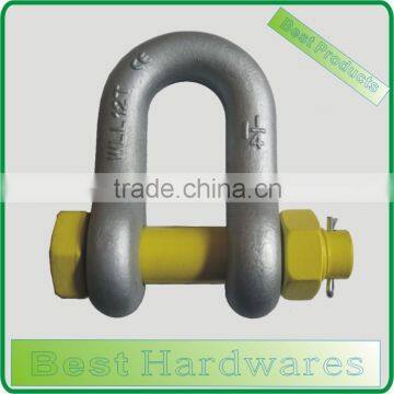 High Quality H.D.G U.S Type Forged Chain Shackle