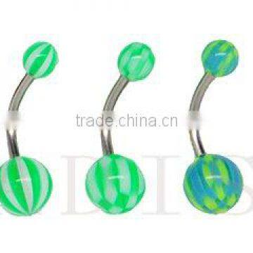 Acrylic belly ring
