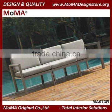 MA073R Modern Design Outdoor Aluminum Pool Furniture Good Qquality Aluminium Sofa Set photo-3