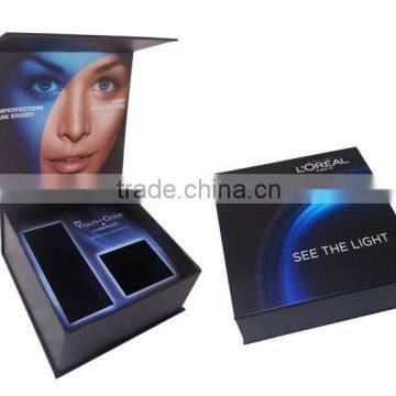 New Custom luxury wholesale rigid gift box/rigid cardboard printed packaging /rigid gift box