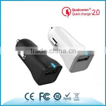 Best selling 2016 newest quick charge 2.0 car charger