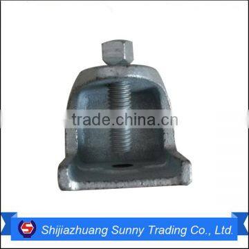 1/2" malleable iron galvanized beam clamp