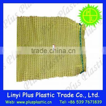 Knitting mesh drawstring bag packing cucumber,mesh bag for vegetables