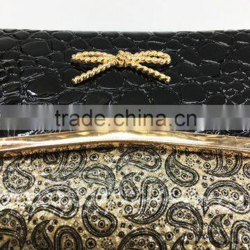 Small PU CROCO Alligator Pattern Women Wallet , Ladies Purse, Wallet, Handbag photo-4