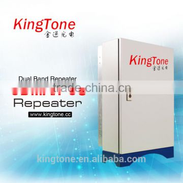 Wholesale 2G 3G signal repeater kingtone 850 1900MHz cellular signal amplifier/amplificador 3g 2g outdoor repeater high quality