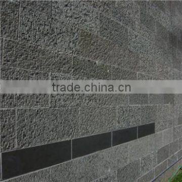 China factory direct product natural black limestone tile and stone wall paneling