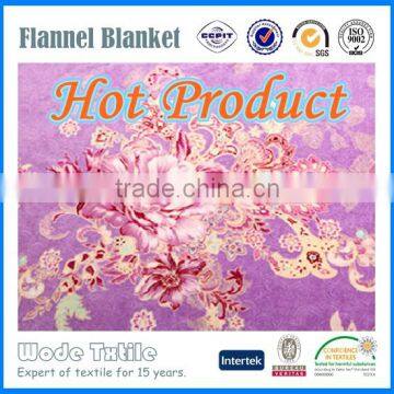 Professinal Manufacture Flannel Blanket Microplush Custom Adults TV Blanket photo-5