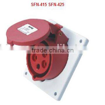 5p 16a 32a SFN-415 Hide inclined socket