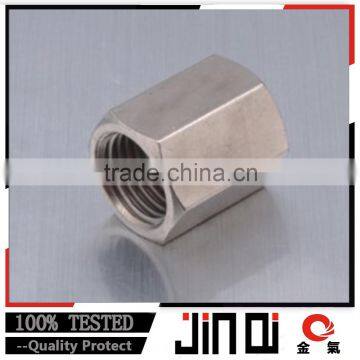 China brass threaded nut end cap pipe fitting